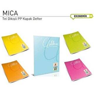 Gıpta Mica Defter Tel Dkş.Pp Kpk.A4-80 Yp.Çizgisiz - 1