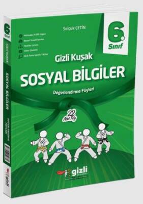 Gizli Yayınları 6. Sınıf Sosyal Bilgiler Gizli Kuşak Değerlendirme Föyleri - 1