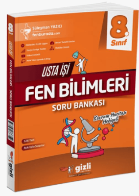 Gizli Yayınları 8. Sınıf LGS Fen Bilimleri Usta İşi Soru Bankası - 1