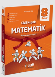 Gizli Yayınları 8. Sınıf Matematik Gizli Kuşak Değerlendirme Föyleri - 1