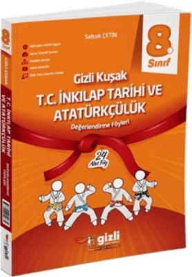 Gizli Yayınları 8. Sınıf T.C. İnkılap Tarihi ve Atatürkçülük Gizli Kuşak Değerlendirme Föyleri - 1