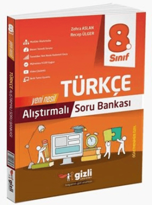 Gizli Yayınları 8. Sınıf Türkçe Soru Bankası - 1