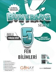 Günay Yayınları 5. Sınıf Bumerang Fen Bilimleri Akıllı Etkinlikli Kitap - 1