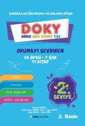 Hake Yayınları İlkokullar için Okuma ve Anlama Kitabı DOKY Dinle, Oku, Konuş, Yaz 2. Seviye - 1