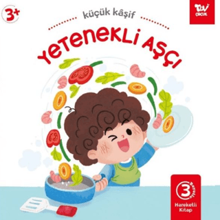 Hareketli Kitap 3d Küçük Kaşif Yetenekli Aşçı - 1