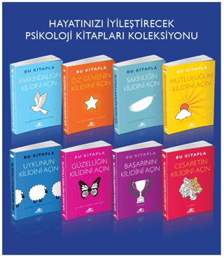 Hayatınızı İyileştirecek Psikoloji Kitapları Koleksiyonu 8 Kitap - 1