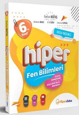 Hiper Zeka Yayınları 6. Sınıf Hiper Fen Bilimleri Konu Anlatımlı & Etkinlikli Soru Bankası - 1