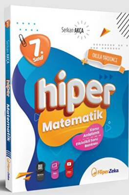 Hiper Zeka Yayınları 7. Sınıf Hiper Matematik Konu Anlatımlı Etkinlikli Soru Bankası - 1