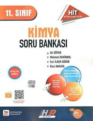 Hız ve Renk Yayınları 11. Sınıf Kimya HİT Soru Bankası - 1