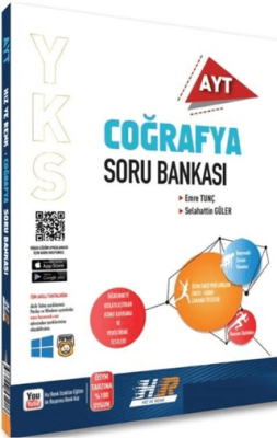 Hız ve Renk Yayınları YKS AYT Coğrafya Soru Bankası - 1