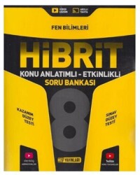 Hız Yayınları 8. Sınıf Fen Bilimleri HİBRİT Konu Anlatımlı Etkinlikli Soru Bankası - 1