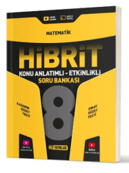 Hız Yayınları 8. Sınıf Hibrit Matematik Soru Bankası - 1