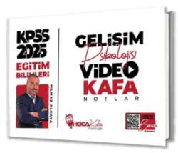 Hoca Kafası Yayınları 2025 KPSS Eğitim Bilimleri Gelişim Psikolojisi Video Kafa Notlar - 1