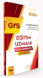 İçişleri Bakanlığı Görevde Yükselme ve Ünvan Değişikliği Sınavı Eğitim Uzmanı Konu Anlatımı - 1