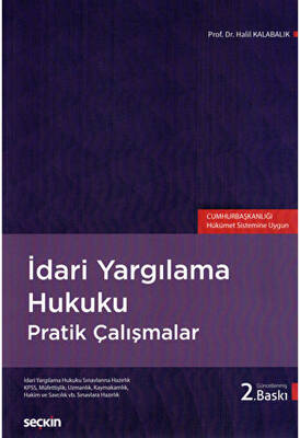 İdari Yargılama Hukuku Pratik Çalışmalar - 1