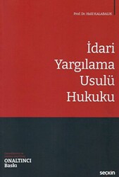 İdari Yargılama Usulü Hukuku - 1