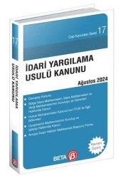 İdari Yargılama Usulü Kanunu - Ağustos 2024 - 1