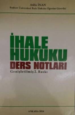 İhale Hukuku Ders Notları - 1