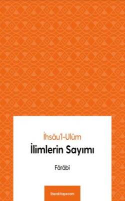 İlimlerin Sayımı - 1