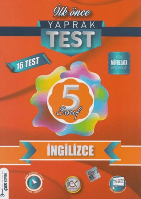 İlk Önce Yayıncılık 5. Sınıf İngilizce Yaprak Test - 1