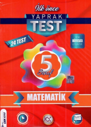 İlk Önce Yayıncılık 5. Sınıf Matematik Yaprak Test - 1