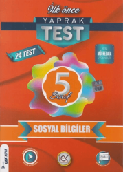 İlk Önce Yayıncılık 5. Sınıf Sosyal Bilgiler Yaprak Test - 1