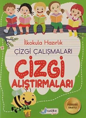 İlkokula Hazırlık Çizgi Çalışmaları Çizgi Alıştırmaları - 1