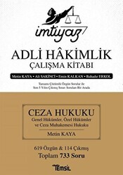 Temsil Kitap İmtiyaz - Adli Hakimlik Çalışma Kitabı - 1