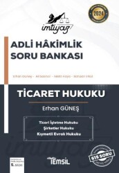 İmtiyaz Adli Hakimlik Soru Bankası Ticaret Hukuku - 1