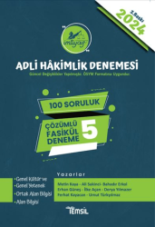 İmtiyaz Adli Hâkimlik Sınavı Çözümlü 5 Deneme 2024 - 1