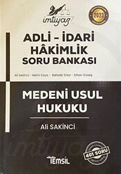 İmtiyaz Medeni Usul Hukuku Hakimlik Ders Notları - 1