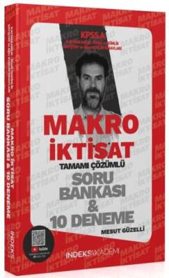 İndeks Akademi Yayıncılık 2025 KPSS A Grubu Makro İktisat Soru Bankası ve 10 Deneme Çözümlü - 1