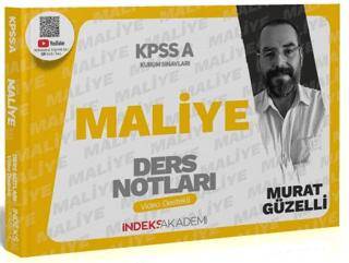 İndeks Akademi Yayıncılık 2025 KPSS A Grubu Maliye Video Ders Notları - 1