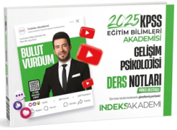 İndeks Akademi Yayıncılık 2025 KPSS Eğitim Bilimleri Gelişim Psikolojisi Video Ders Notları - 1