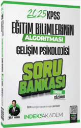 İndeks Akademi Yayıncılık 2025 KPSS Eğitim Bilimlerinin Algoritması Gelişim Psikolojisi Soru Bankası Çözümlü - 1