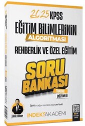 İndeks Akademi Yayıncılık 2025 KPSS Eğitim Bilimlerinin Algoritması Rehberlik ve Özel Eğitim Soru Bankası Çözümlü - 1