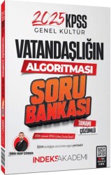 İndeks Akademi Yayıncılık 2025 KPSS Vatandaşlık Vatandaşlığın Algoritması Soru Bankası Çözümlü - 1