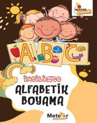 İngilizce Alfabetik Boyama - 1