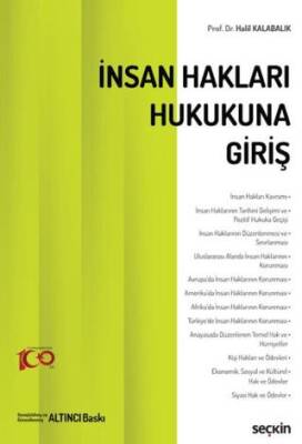 İnsan Hakları Hukukuna Giriş - 1