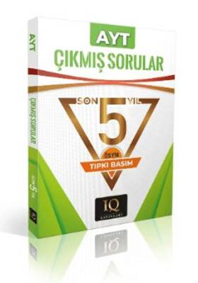 IQ Yayınları ÖSYM Çıkmış Sorular - AYT  2019-2023 - 1