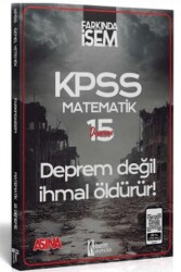 İSEM Yayıncılık 2024 Farkında İsem KPSS Aşina Matematik 15 Deneme - 1