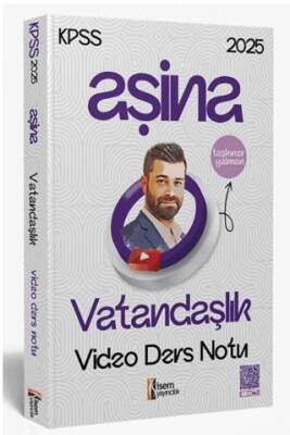 İSEM Yayıncılık 2025 İsem KPSS Aşina Vatandaşlık Video Ders Notu - 1