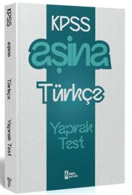 İSEM Yayıncılık 2025 KPSS Aşina Türkçe Çek Kopart Yaprak Test - 1