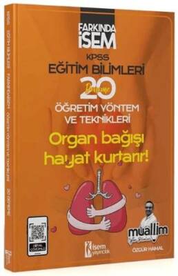 İSEM Yayıncılık KPSS Eğitim Bilimleri Öğretim Yöntem ve Teknikleri Muallim 20 Deneme Çözümlü - 1