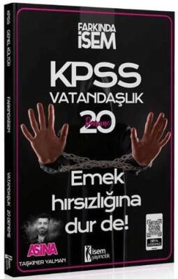 İSEM Yayıncılık KPSS Vatandaşlık Aşina 20 Deneme Çözümlü - 1