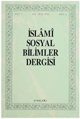 İslami Sosyal Bilimler Dergisi Cilt: 1 Sayı: 2 - 1