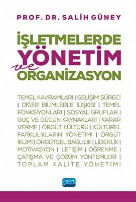 İşletmelerde Yönetim ve Organizasyon - 1