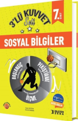 İşleyen Zeka Yayınları 7. Sınıf Sosyal Bilgiler 3 lü Kuvvet Serisi Seti - 1