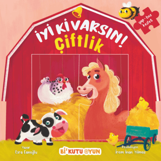 İyi Ki Varsın! Çiftlik Yapbozlu Kitap - 1