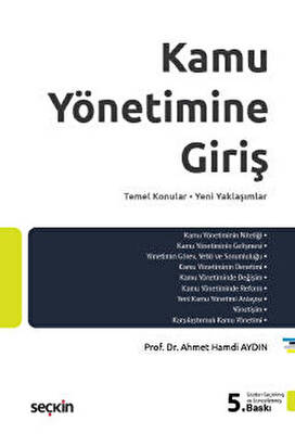 Kamu Yönetimine Giriş - 1